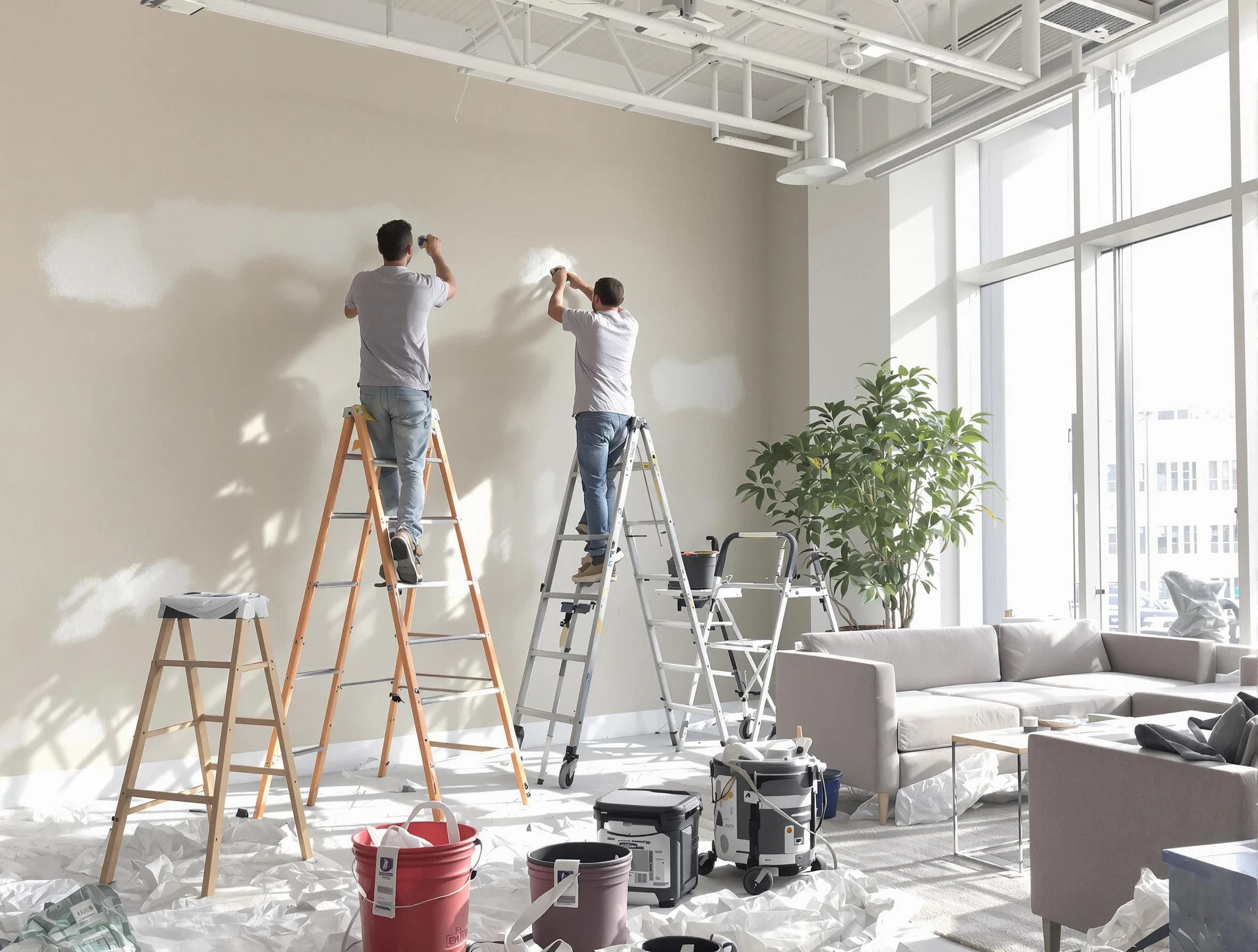 New Franklin House Painters delivering commercial painting services in New Franklin, OH