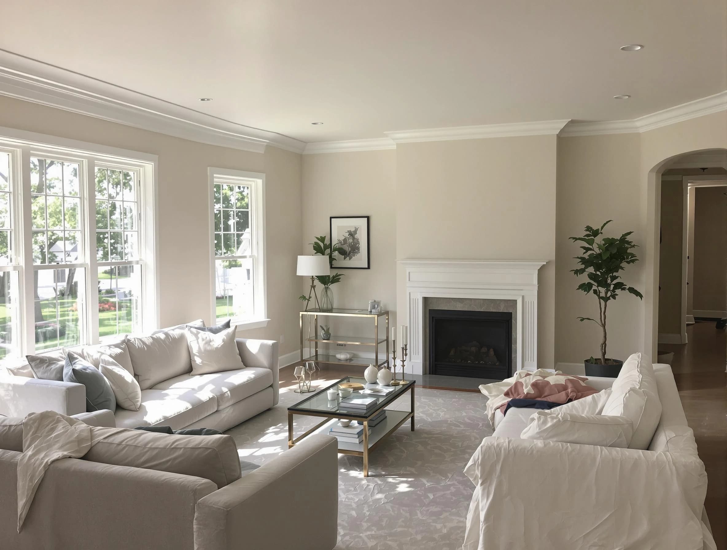 Interior painting by New Franklin House Painters experts in New Franklin, OH